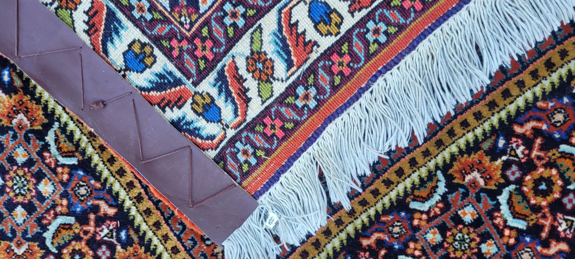 Dywan Bidjar Takab 105x73 cm, multikolor, wełna bawełna, Iran, początek XX w. - 288666