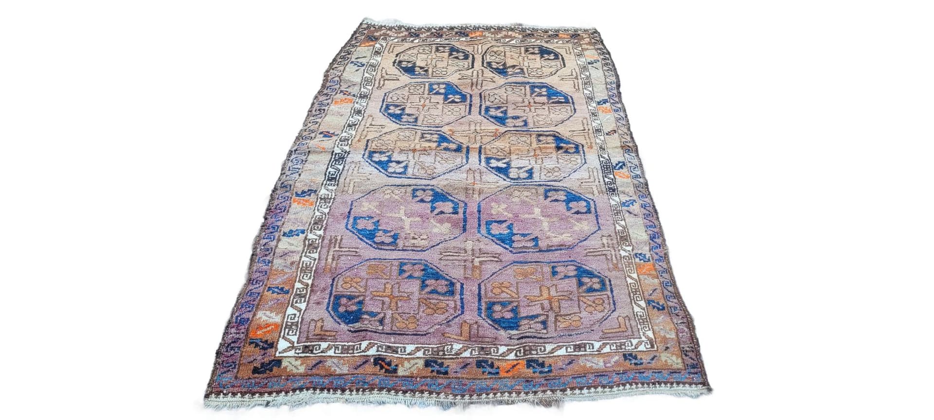 Dywan Beluch, 190x120 cm, multikolor, wełna, Afganistan, początek XX w.