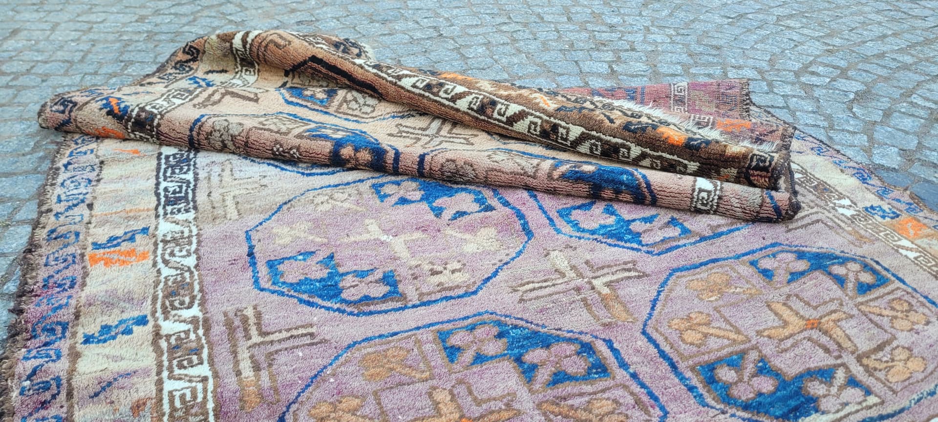 Dywan Beluch, 190x120 cm, multikolor, wełna, Afganistan, początek XX w. - 288686