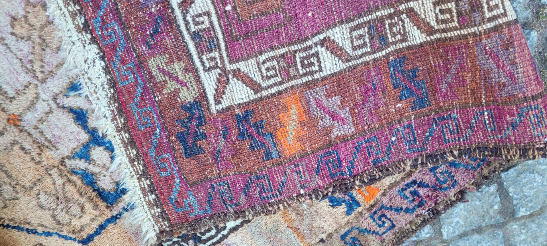 Dywan Beluch, 190x120 cm, multikolor, wełna, Afganistan, początek XX w. - 288689