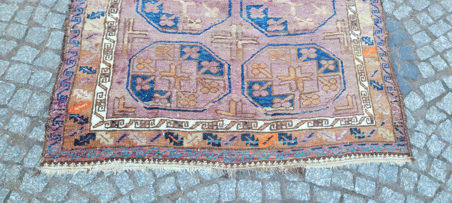 Dywan Beluch, 190x120 cm, multikolor, wełna, Afganistan, początek XX w. - 288678