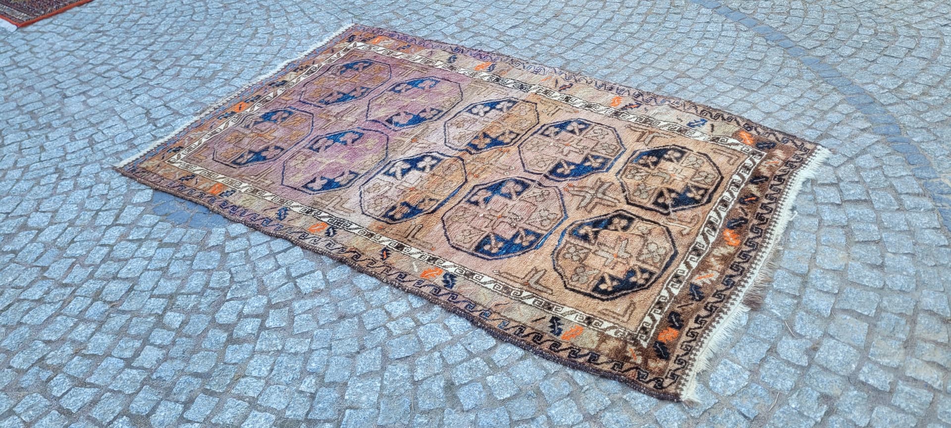 Dywan Beluch, 190x120 cm, multikolor, wełna, Afganistan, początek XX w. - 288690