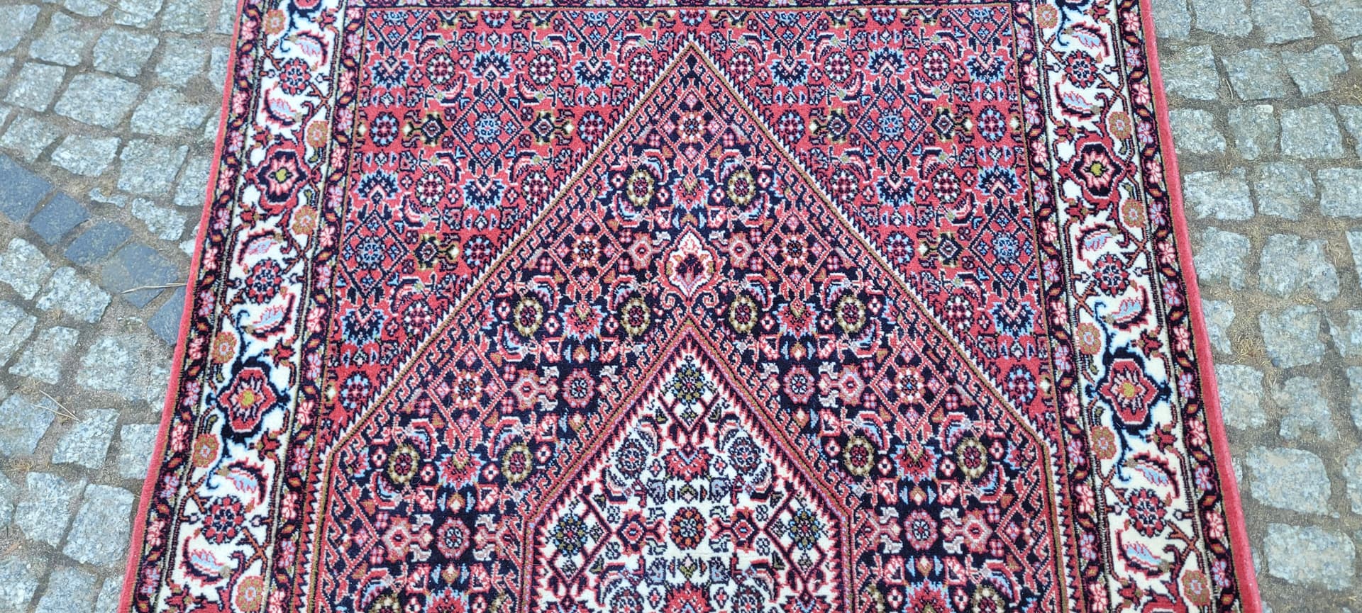 Dywan Bidjar, multikolor, wełna bawełna, Iran, początek XX w., 110x180 cm - 288705