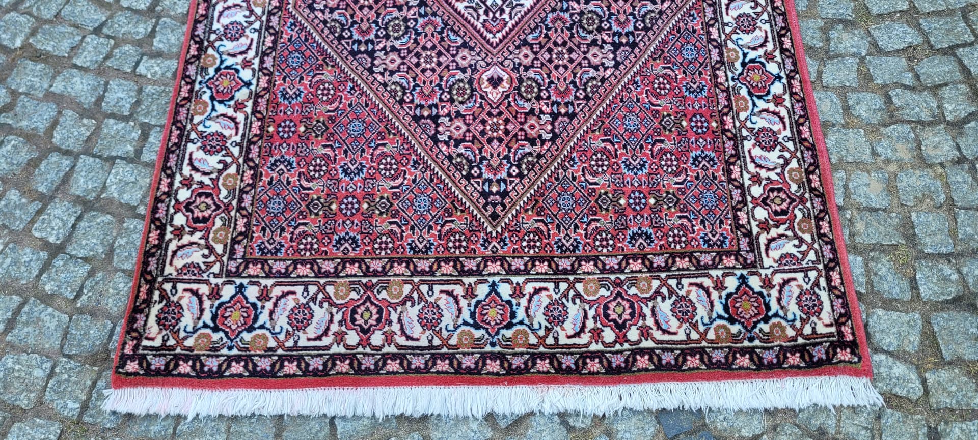 Dywan Bidjar, multikolor, wełna bawełna, Iran, początek XX w., 110x180 cm - 288697