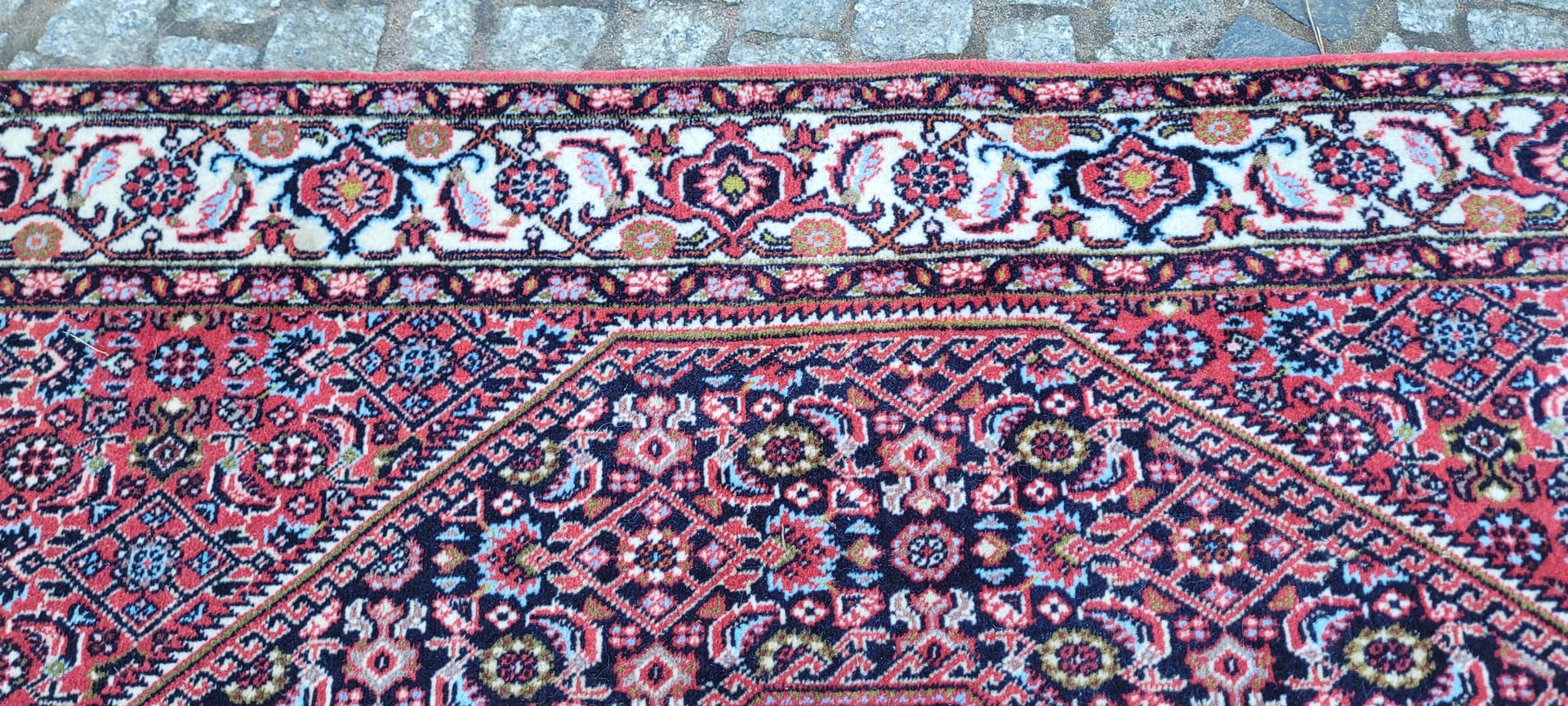 Dywan Bidjar, multikolor, wełna bawełna, Iran, początek XX w., 110x180 cm - 288704