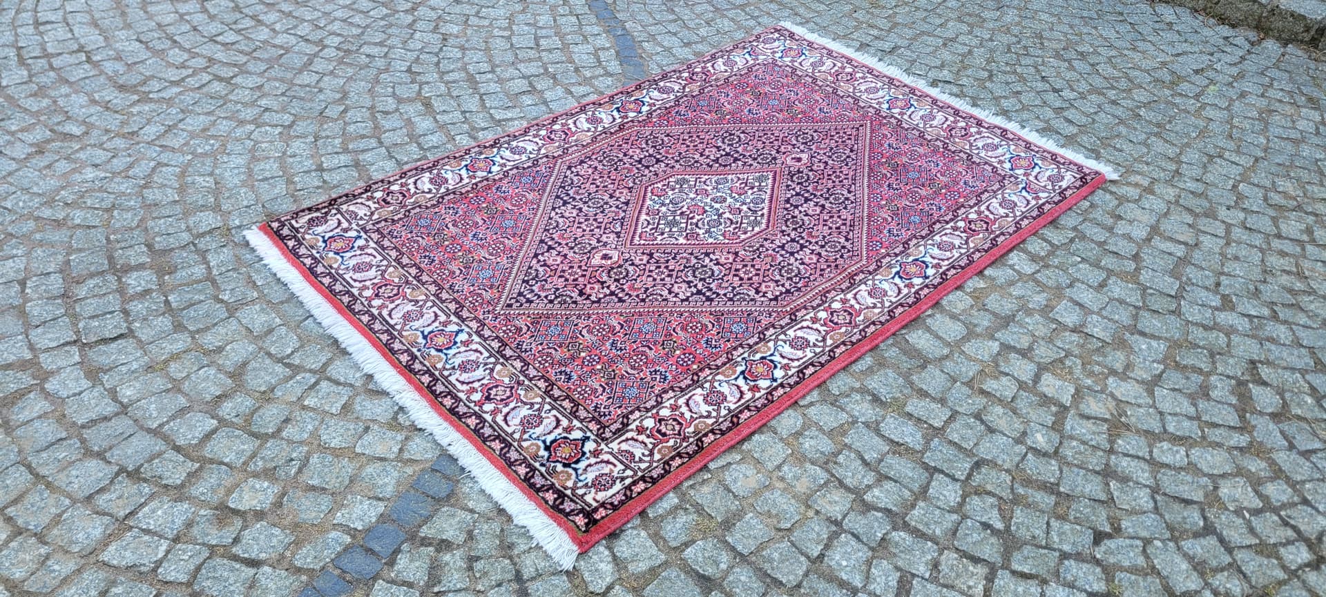 Dywan Bidjar, multikolor, wełna bawełna, Iran, początek XX w., 110x180 cm - 288701