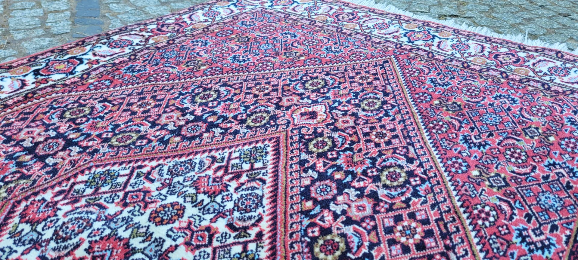 Dywan Bidjar, multikolor, wełna bawełna, Iran, początek XX w., 110x180 cm - 288696