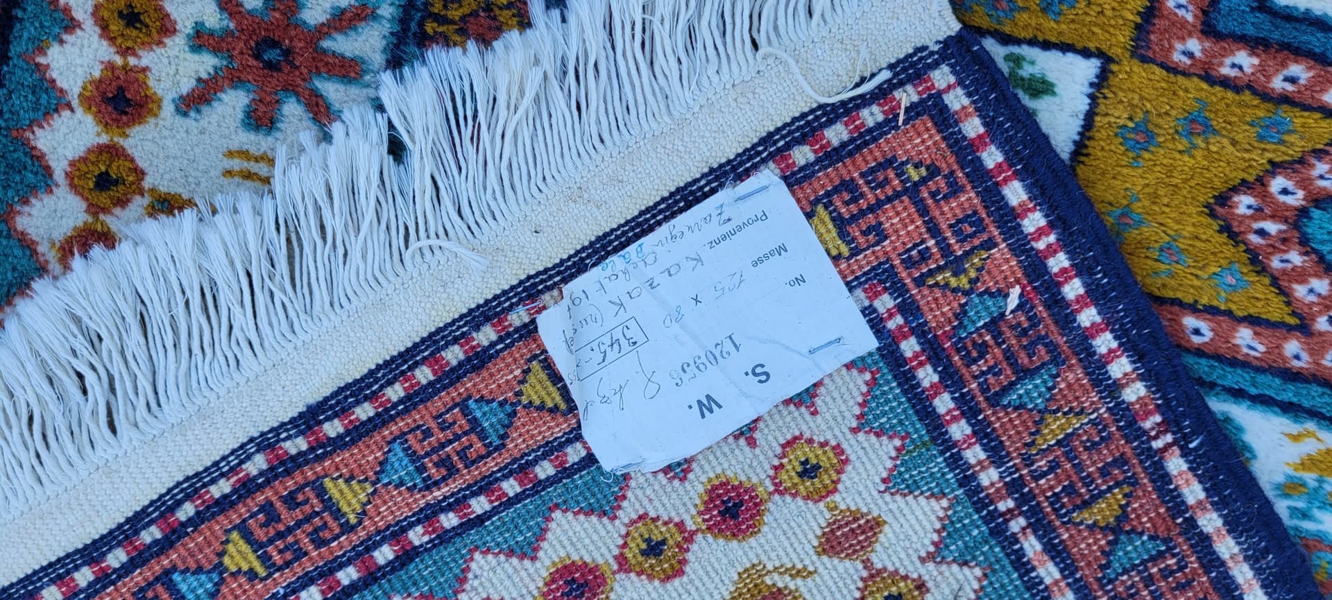 Dywan Kazak, 82x140 cm, multikolor, wełna, Azerbejdżan, początek XX w. - 288708