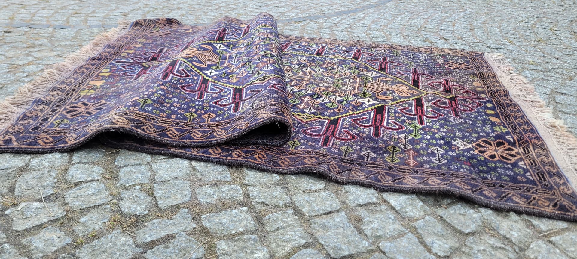 Dywan Beluch, multikolor, wełna, Afganistan, początek XX w. - 288736