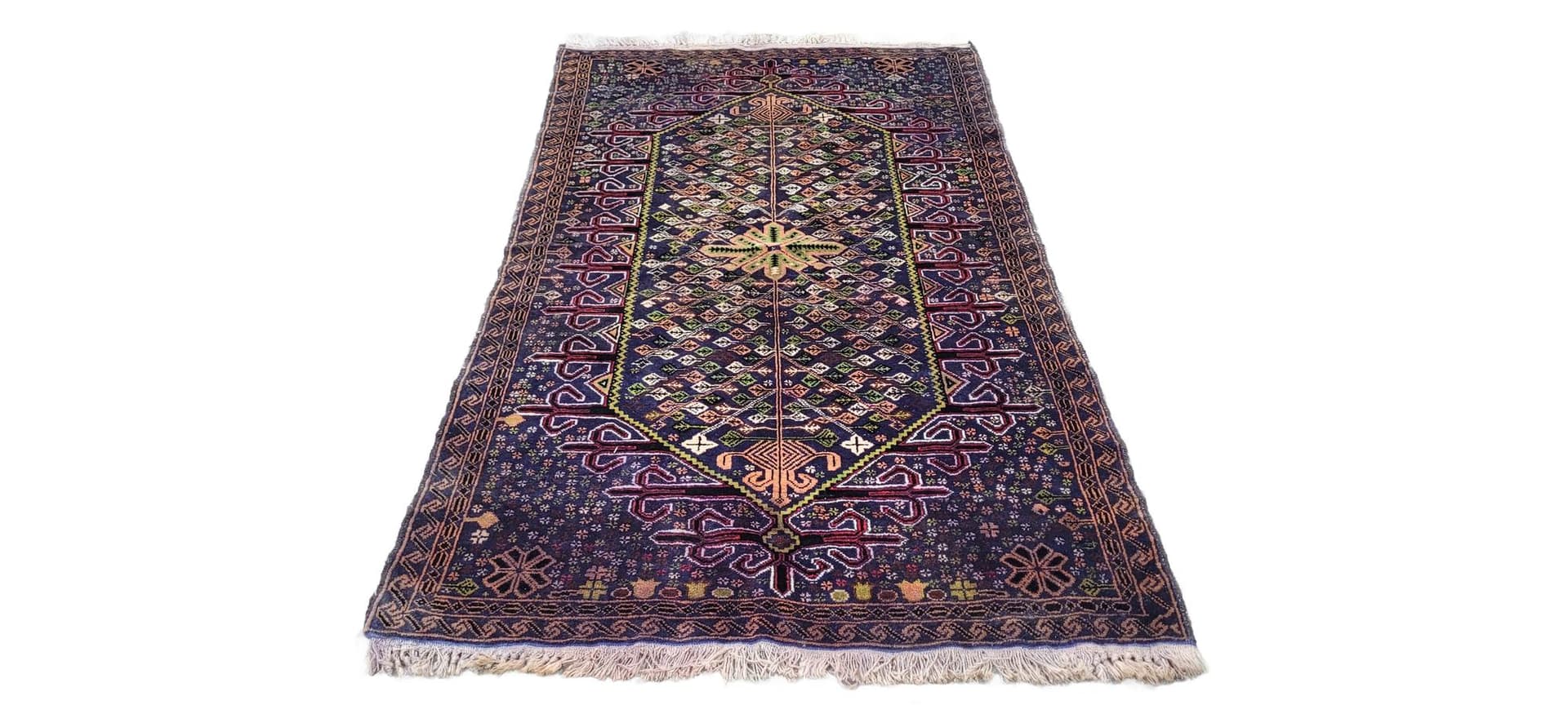 Dywan Beluch, multikolor, wełna, Afganistan, początek XX w.