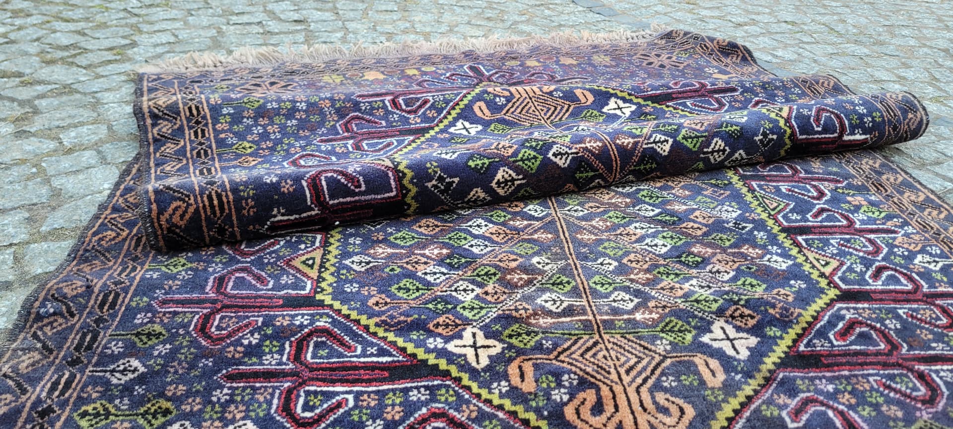 Dywan Beluch, multikolor, wełna, Afganistan, początek XX w. - 288737