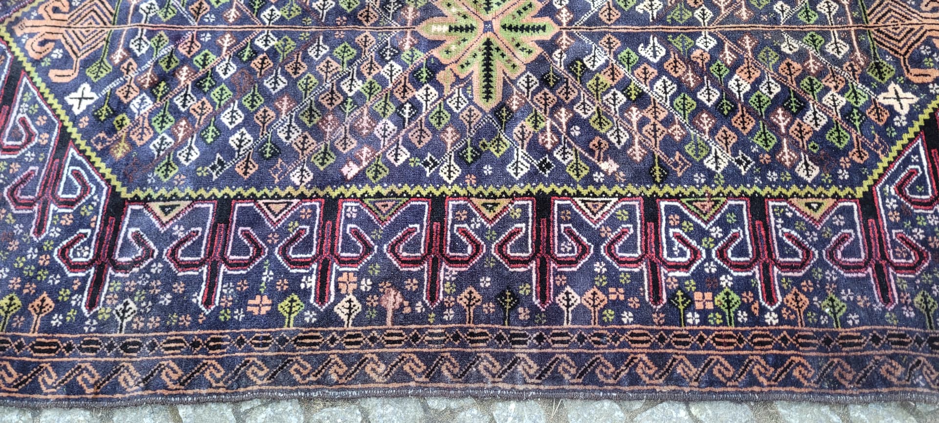 Dywan Beluch, multikolor, wełna, Afganistan, początek XX w. - 288746