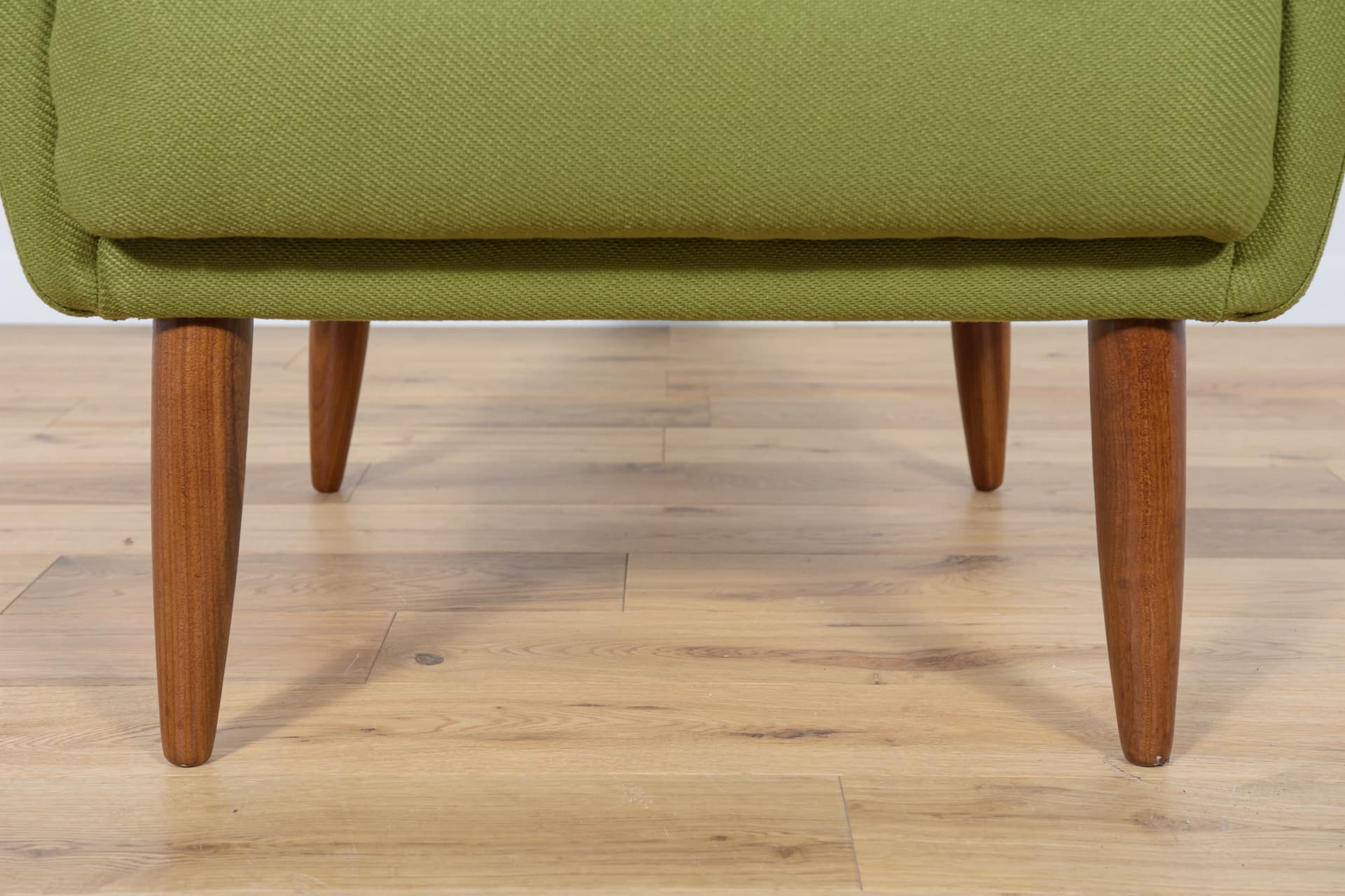 Fotel, teak zielony, Dania, lata 60. - 288897