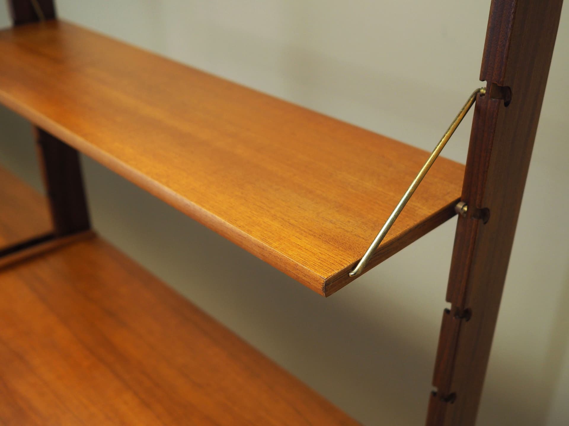 Regał systemowy, teak brązowy, proj. J. Texmon & E. Blindheim, Norwegia, lata 60. - 67415