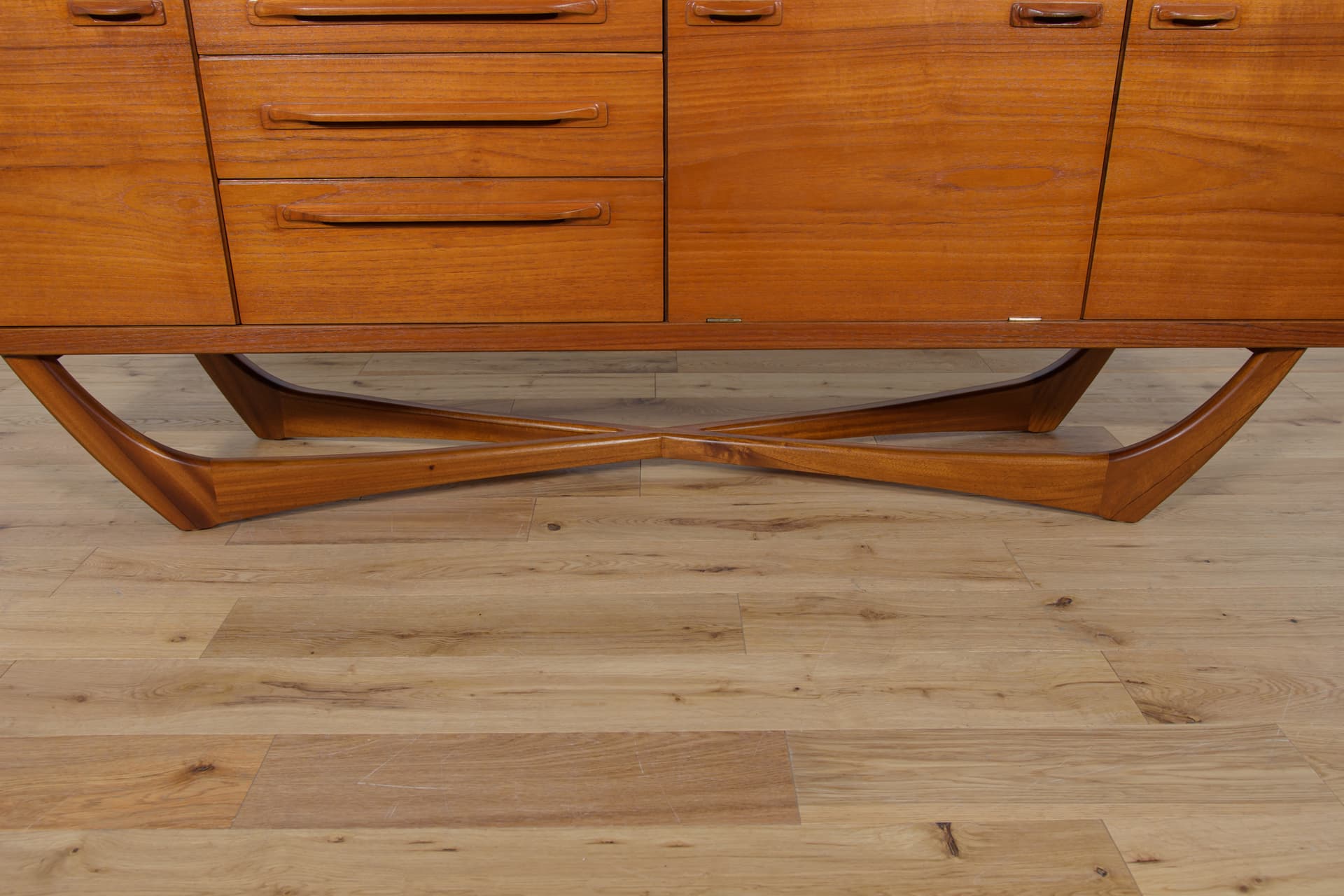 Komoda, drewno brązowy, Beithcraft, Wielka Brytania, lata 60. - 288927