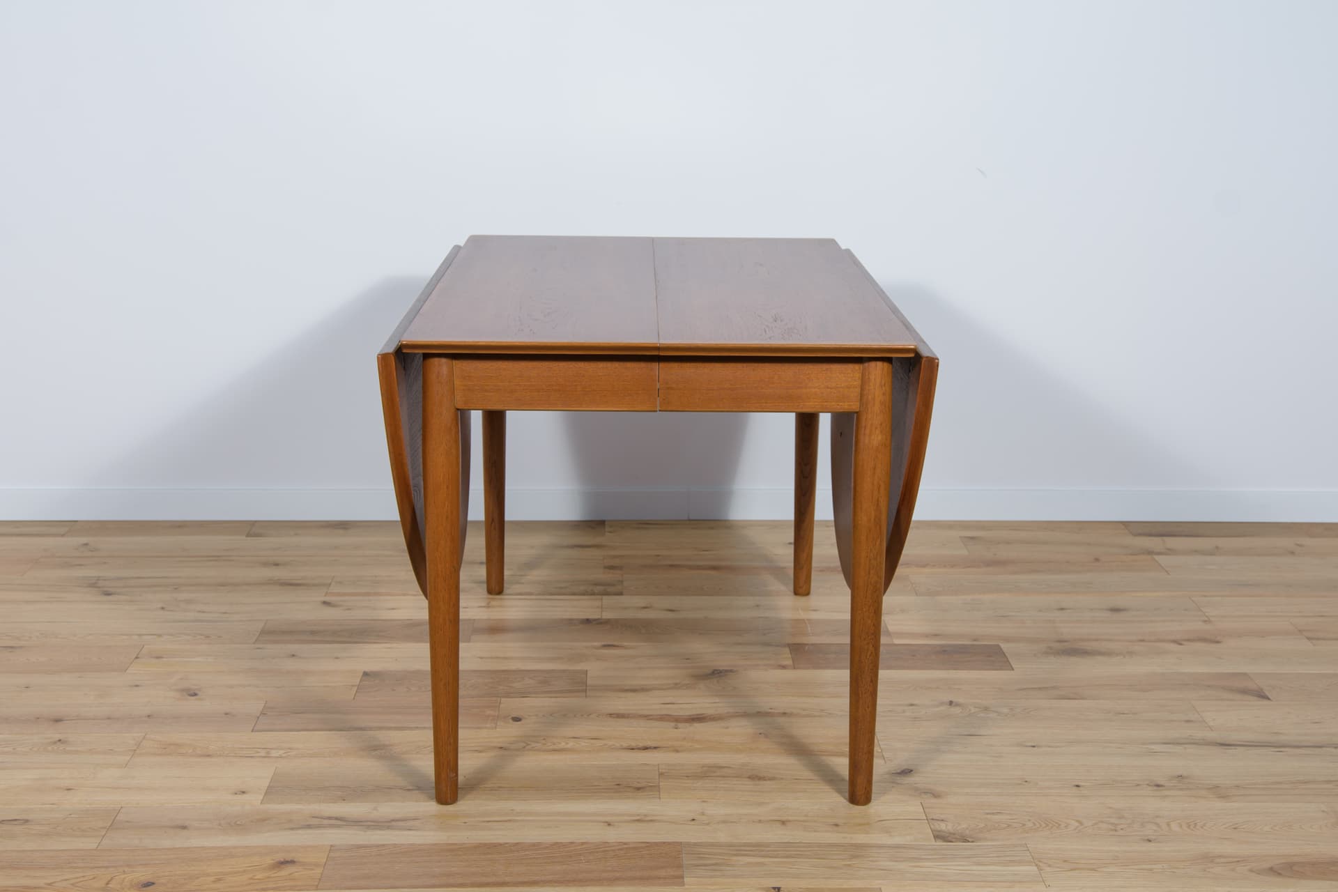 Stół rozkładany, teak brązowy, Dania, lata 60. - 289033