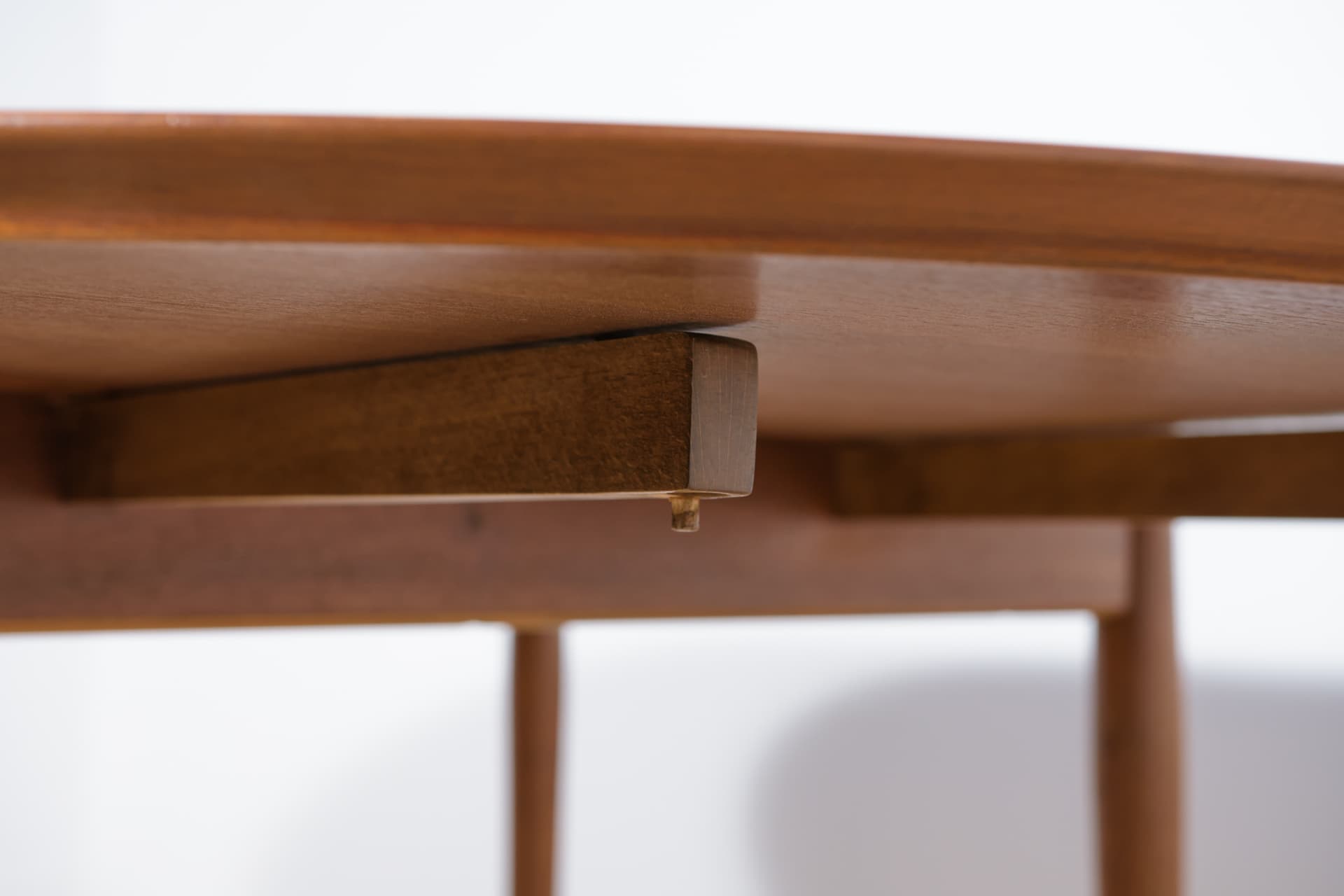 Stół rozkładany, teak brązowy, Dania, lata 60. - 289045