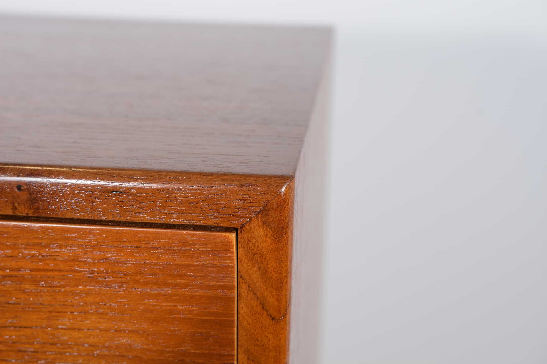 Komoda, teak brązowy, proj. B. Mogensen, Søborg Møbelfabrik, Dania, lata 60. - 289138