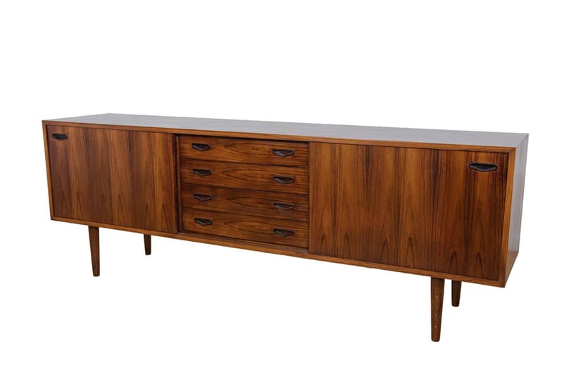 Komoda, palisander brązowy, Clausen & Son, Dania, lata 60.