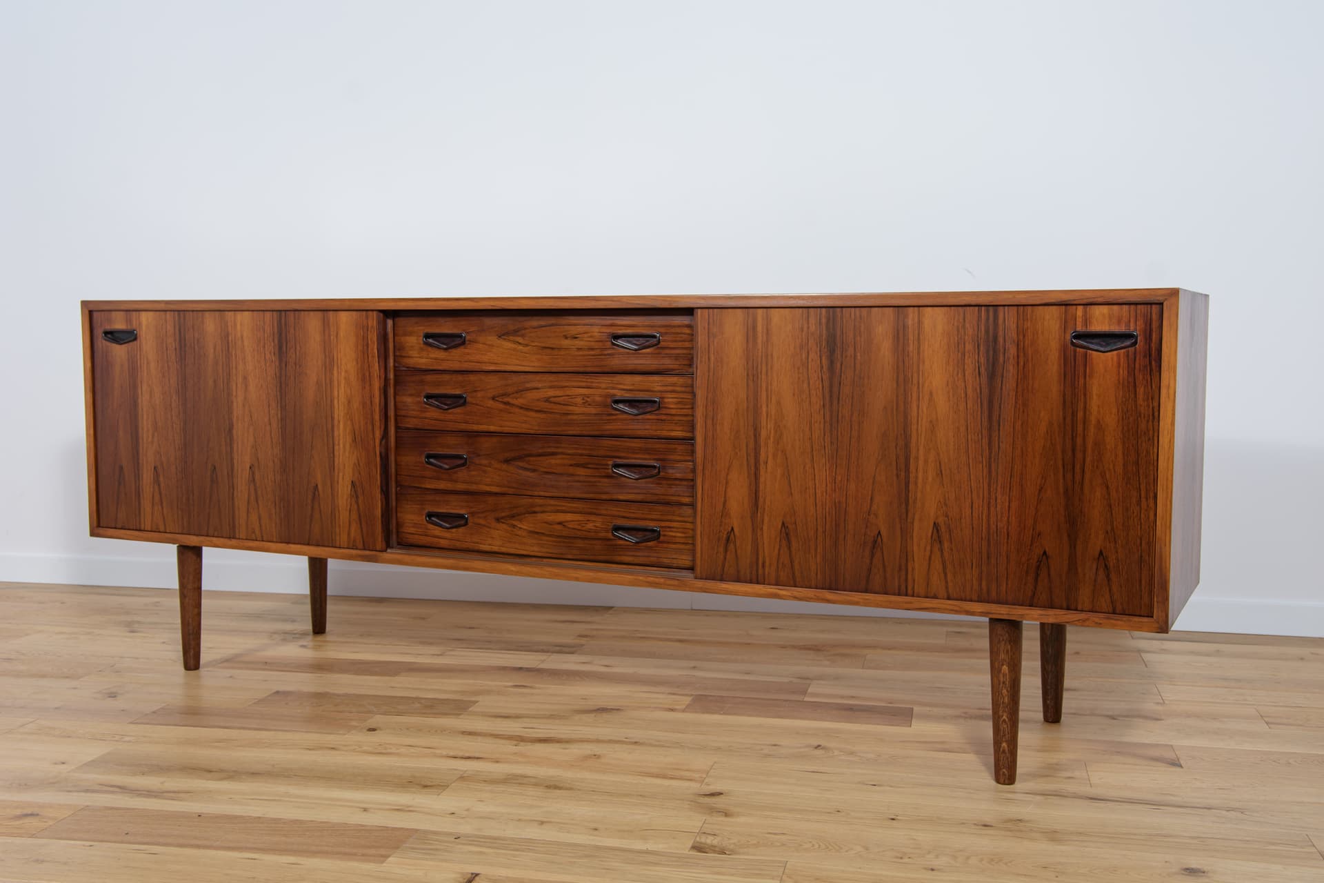 Komoda, palisander brązowy, Clausen & Son, Dania, lata 60. - 289285