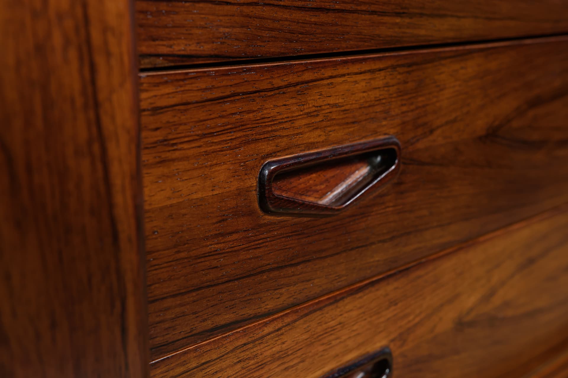 Komoda, palisander brązowy, Clausen & Son, Dania, lata 60. - 289291