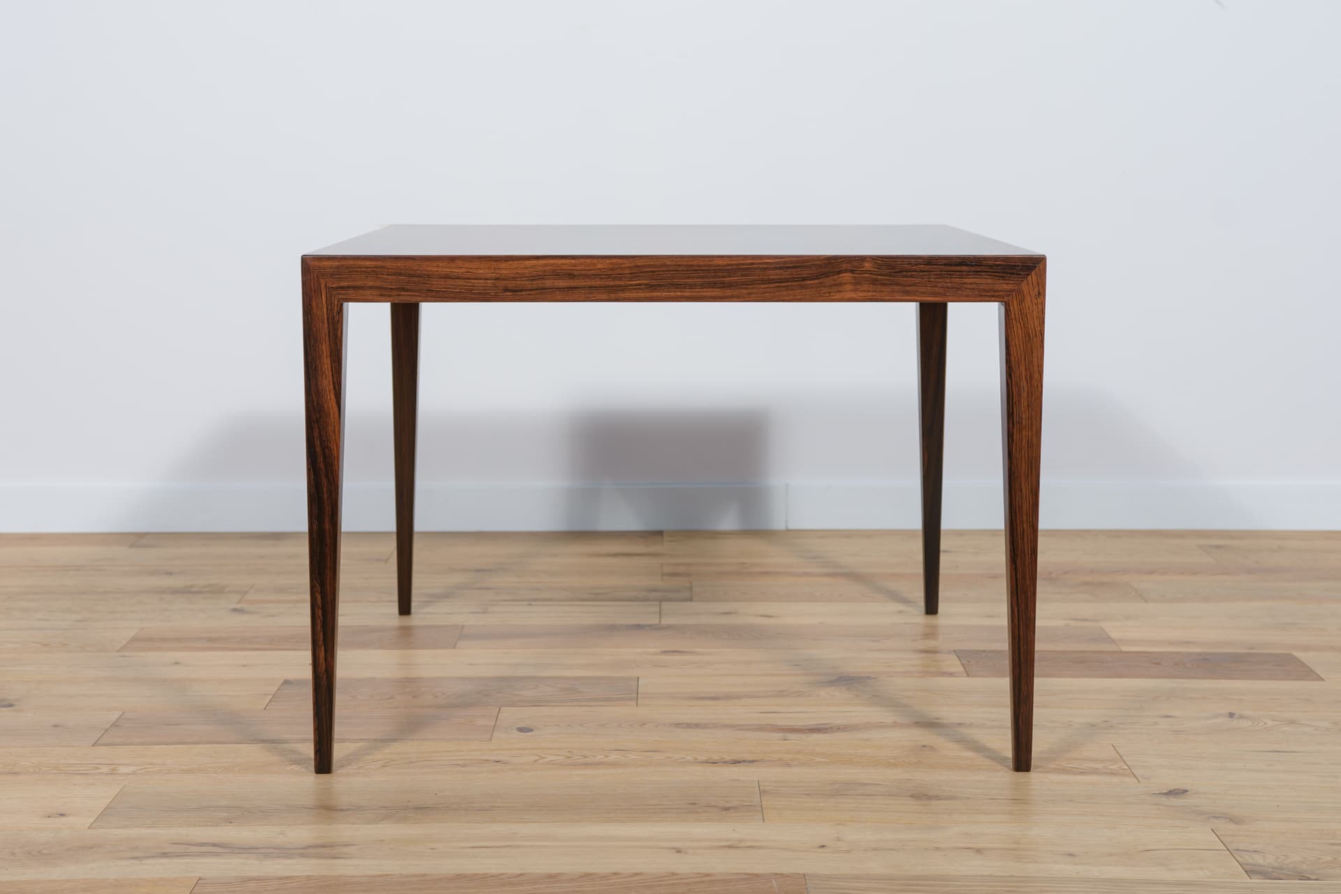 Coffee table, brown rosewood, by S. Hansen, Denmark, 1960s. - 289296