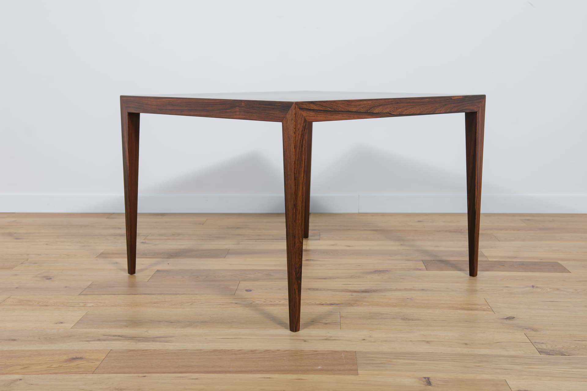 Coffee table, brown rosewood, by S. Hansen, Denmark, 1960s. - 289299