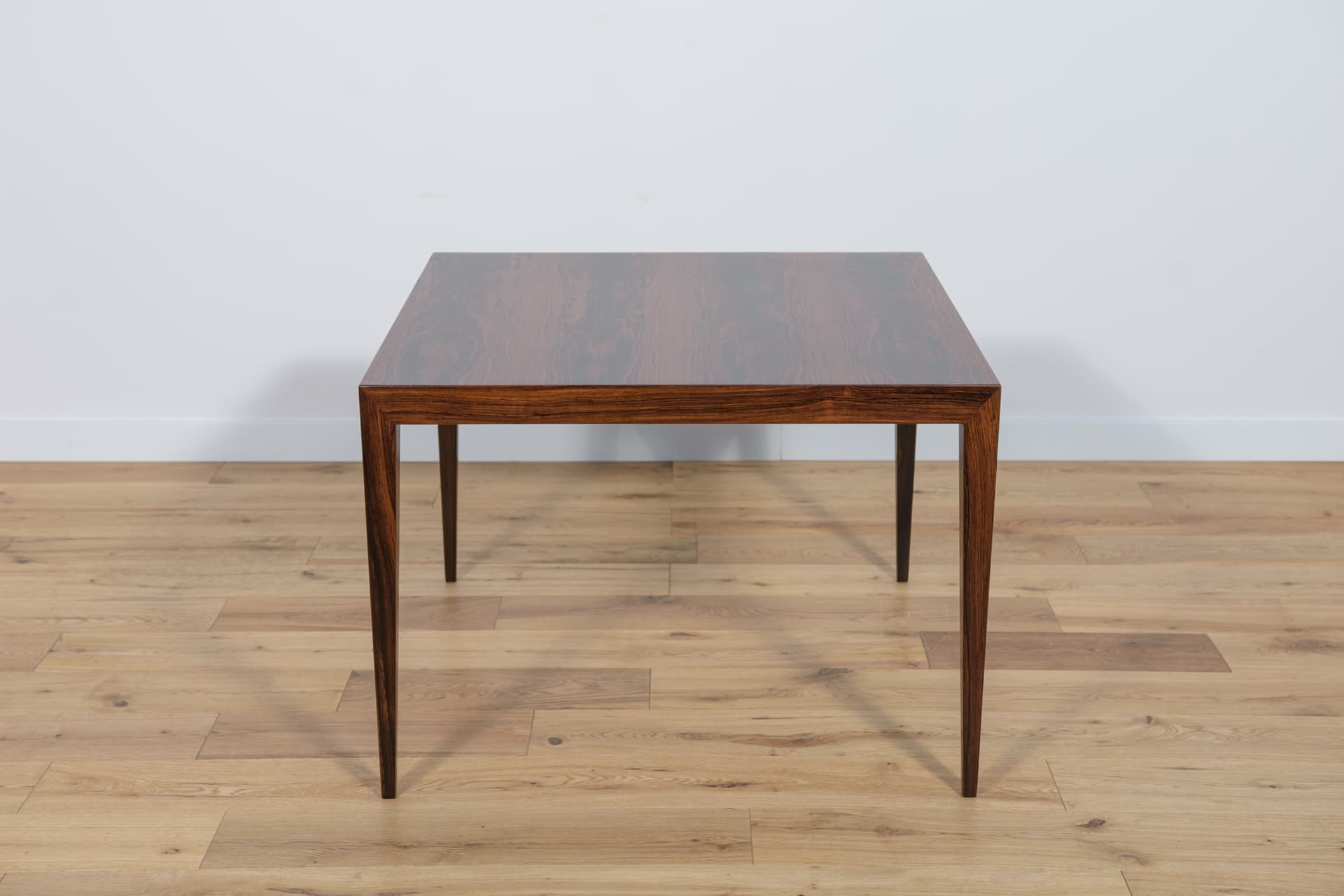 Coffee table, brown rosewood, by S. Hansen, Denmark, 1960s. - 289295