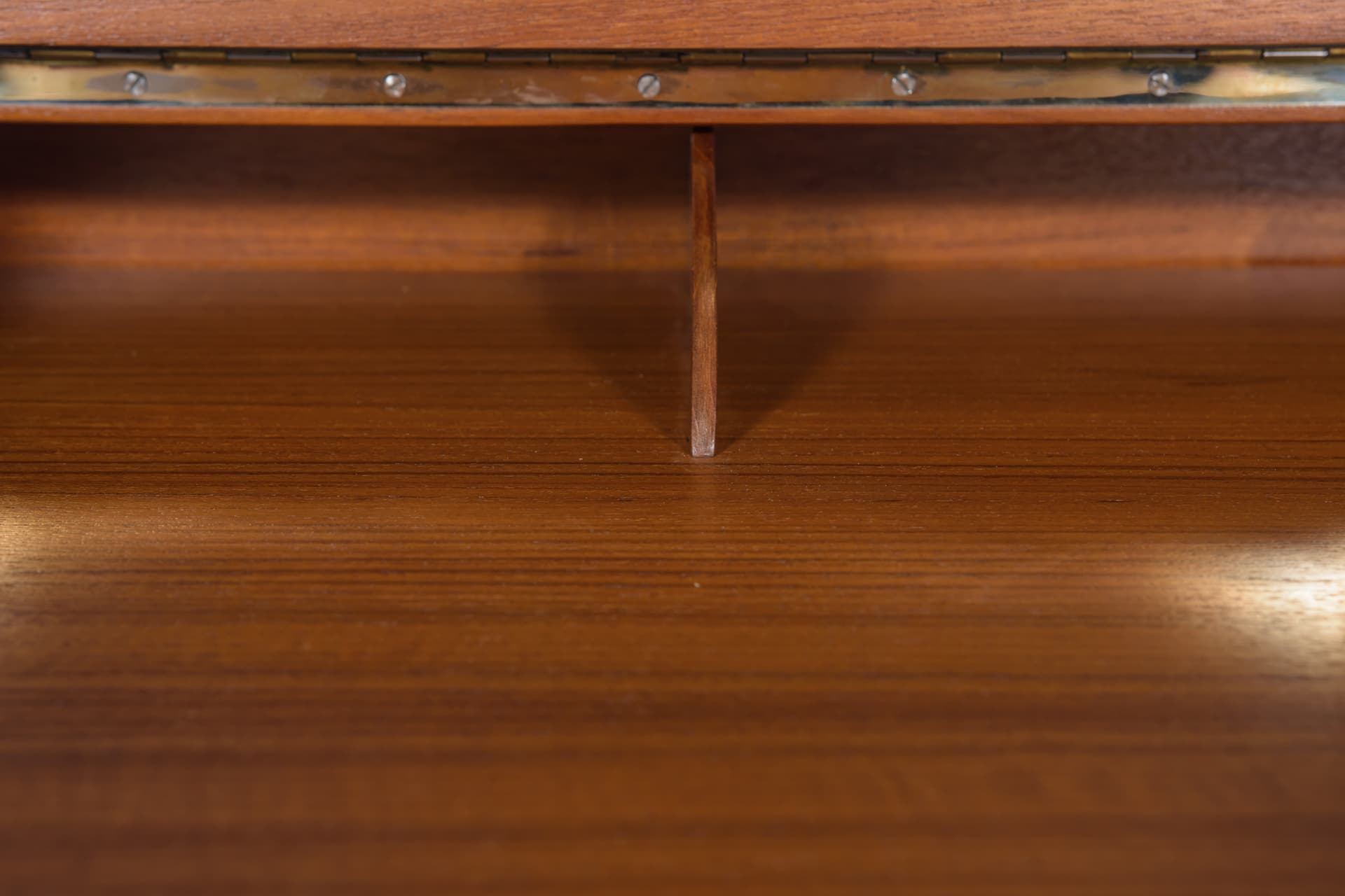 Toaletka, teak brązowy, Dania, lata 60. - 289365