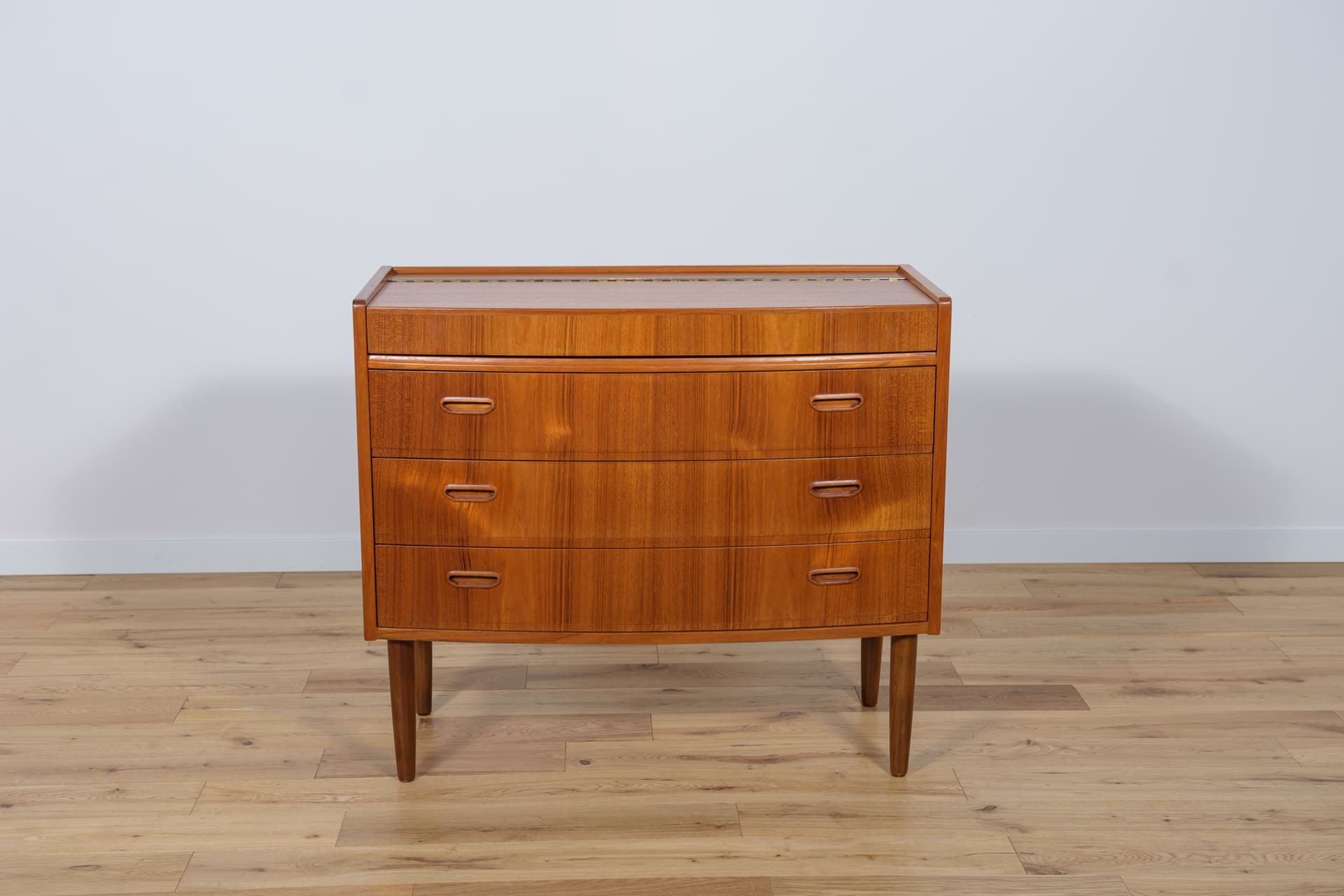 Toaletka, teak brązowy, Dania, lata 60. - 289356