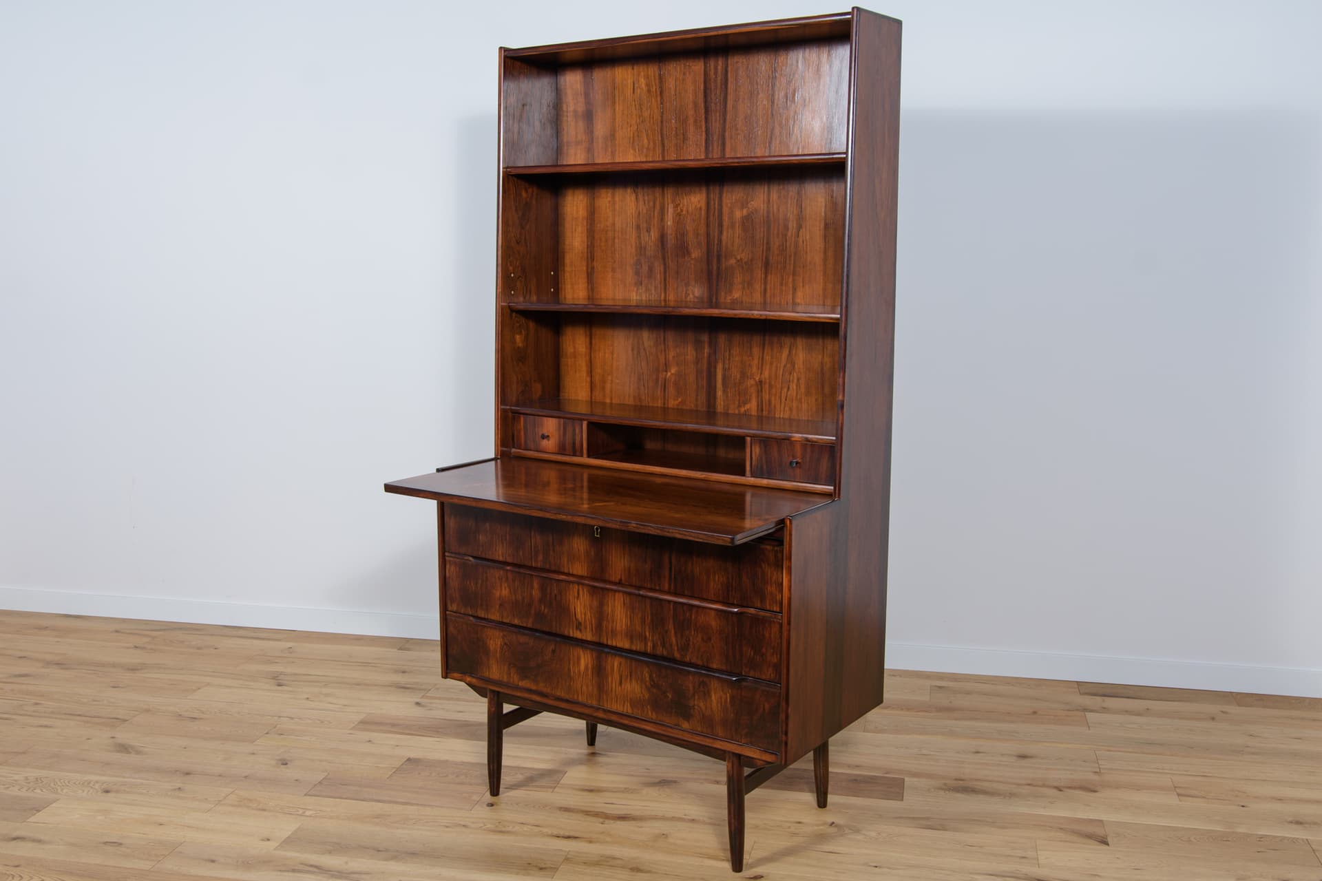 Regał, palisander brązowy, Dania, lata 60. - 289376