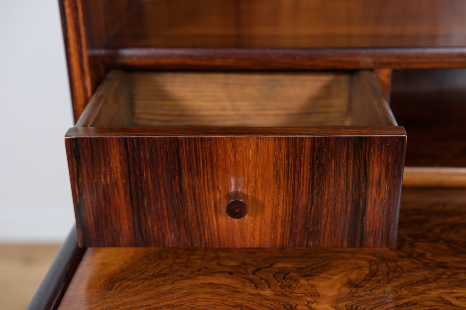 Regał, palisander brązowy, Dania, lata 60. - 289381