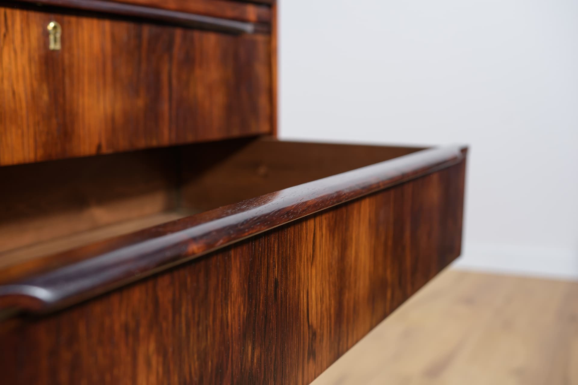 Regał, palisander brązowy, Dania, lata 60. - 289380