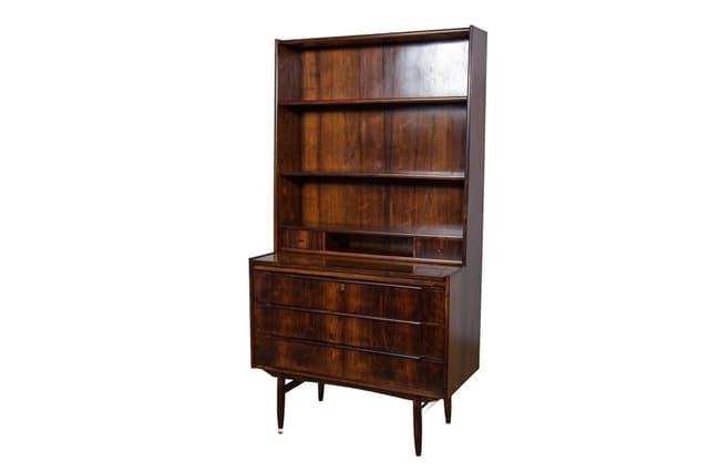 Regał, palisander brązowy, Dania, lata 60. - WYMIARY