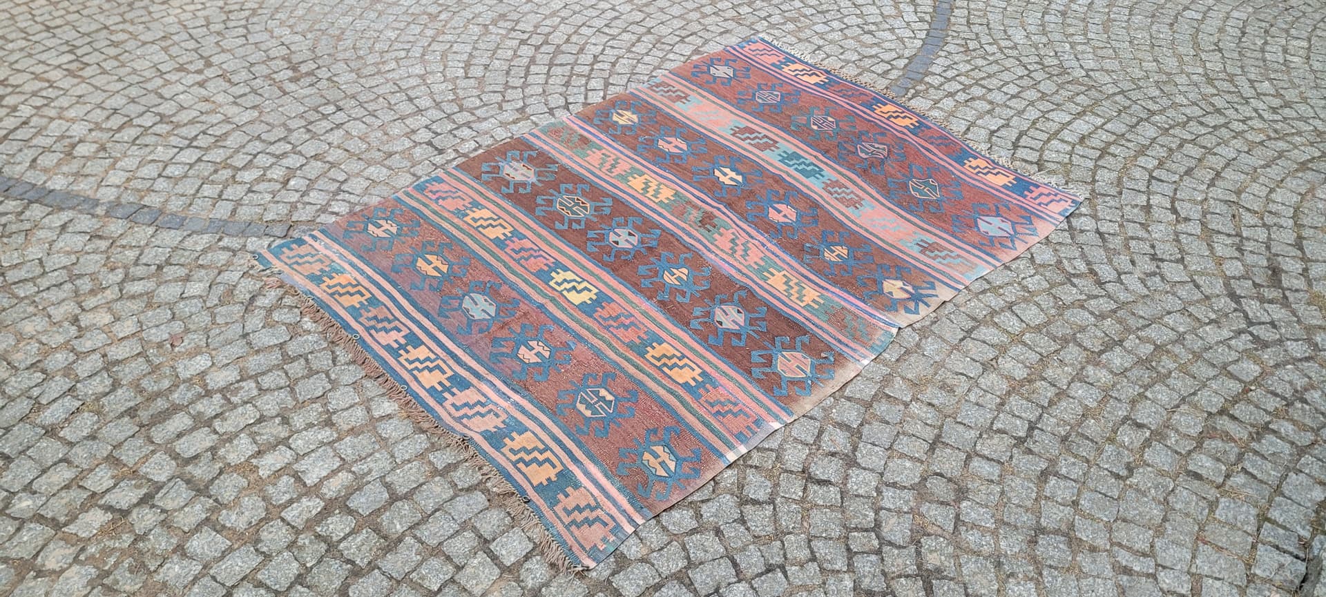 Kilim kurdyjski, multikolor, wełna, Iran, początek XX w. - 289430