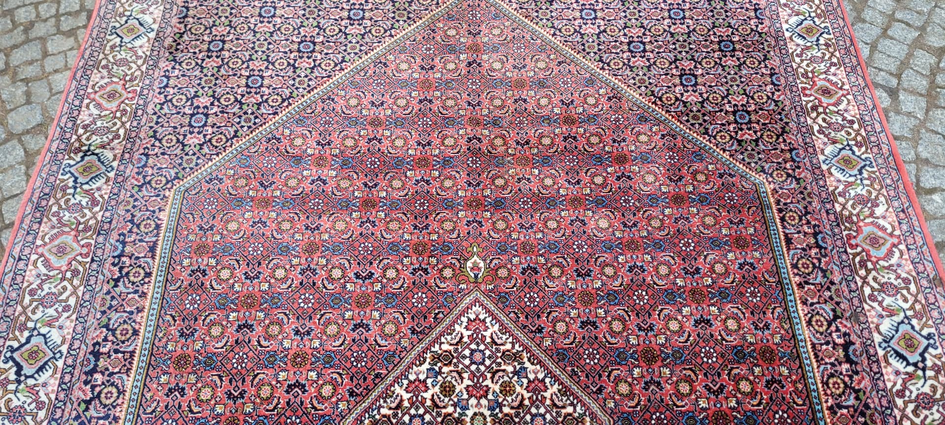 Rug Bidjar Takab 200x300 cm, multicolor, wool, cotton, Iran - 289468