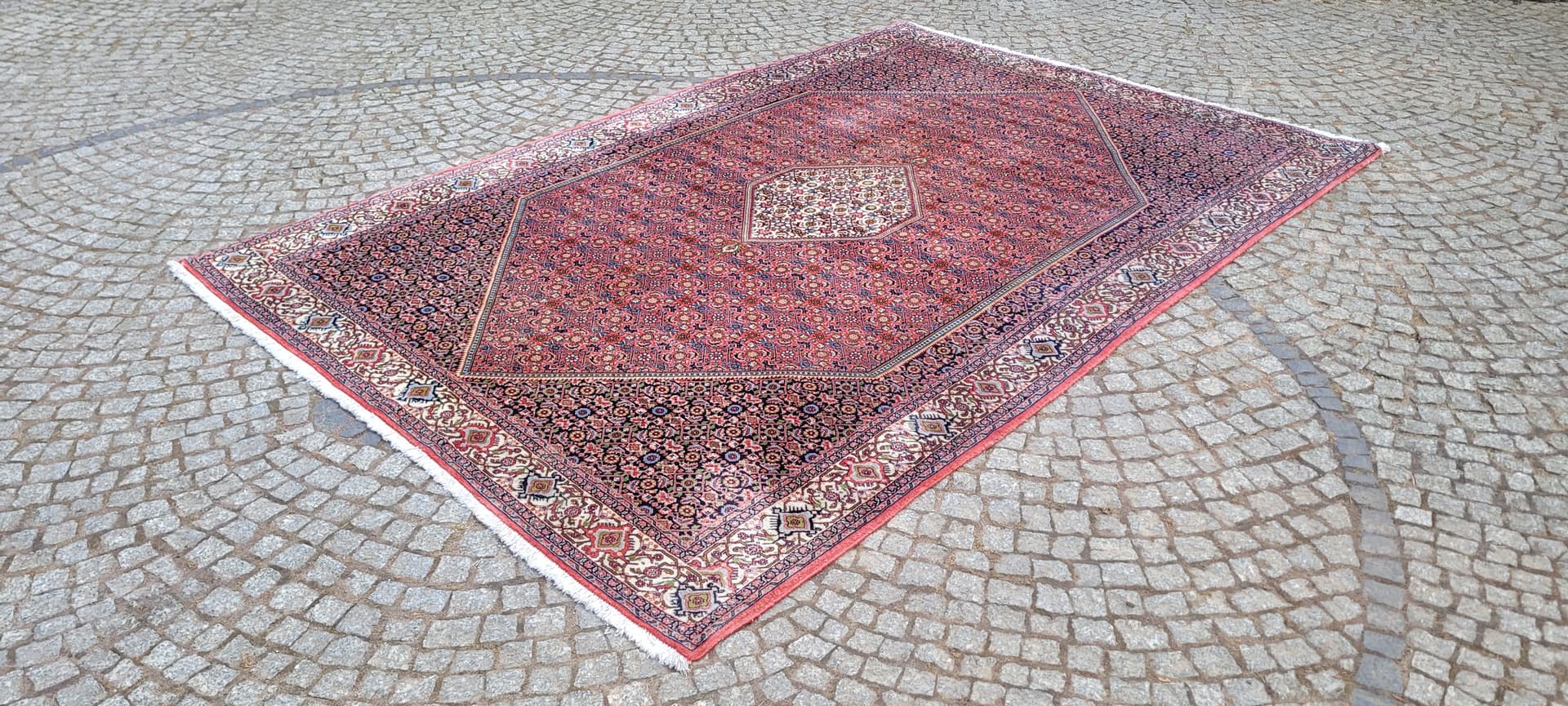 Rug Bidjar Takab 200x300 cm, multicolor, wool, cotton, Iran - 289458
