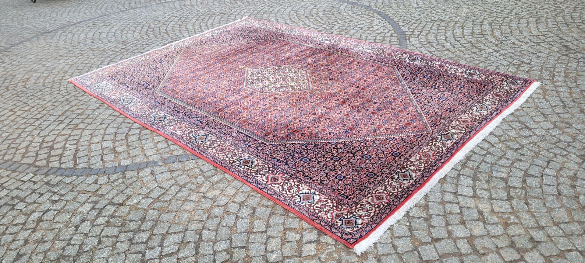 Rug Bidjar Takab 200x300 cm, multicolor, wool, cotton, Iran - 289462