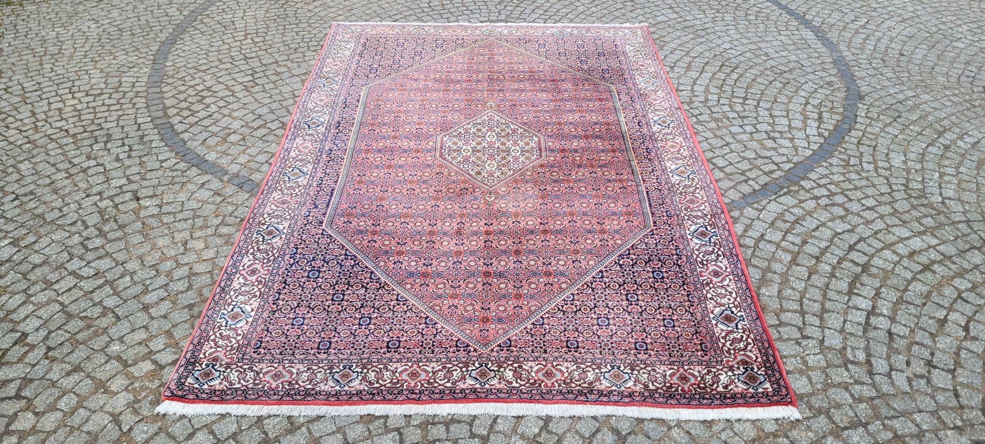 Rug Bidjar Takab 200x300 cm, multicolor, wool, cotton, Iran - 289461