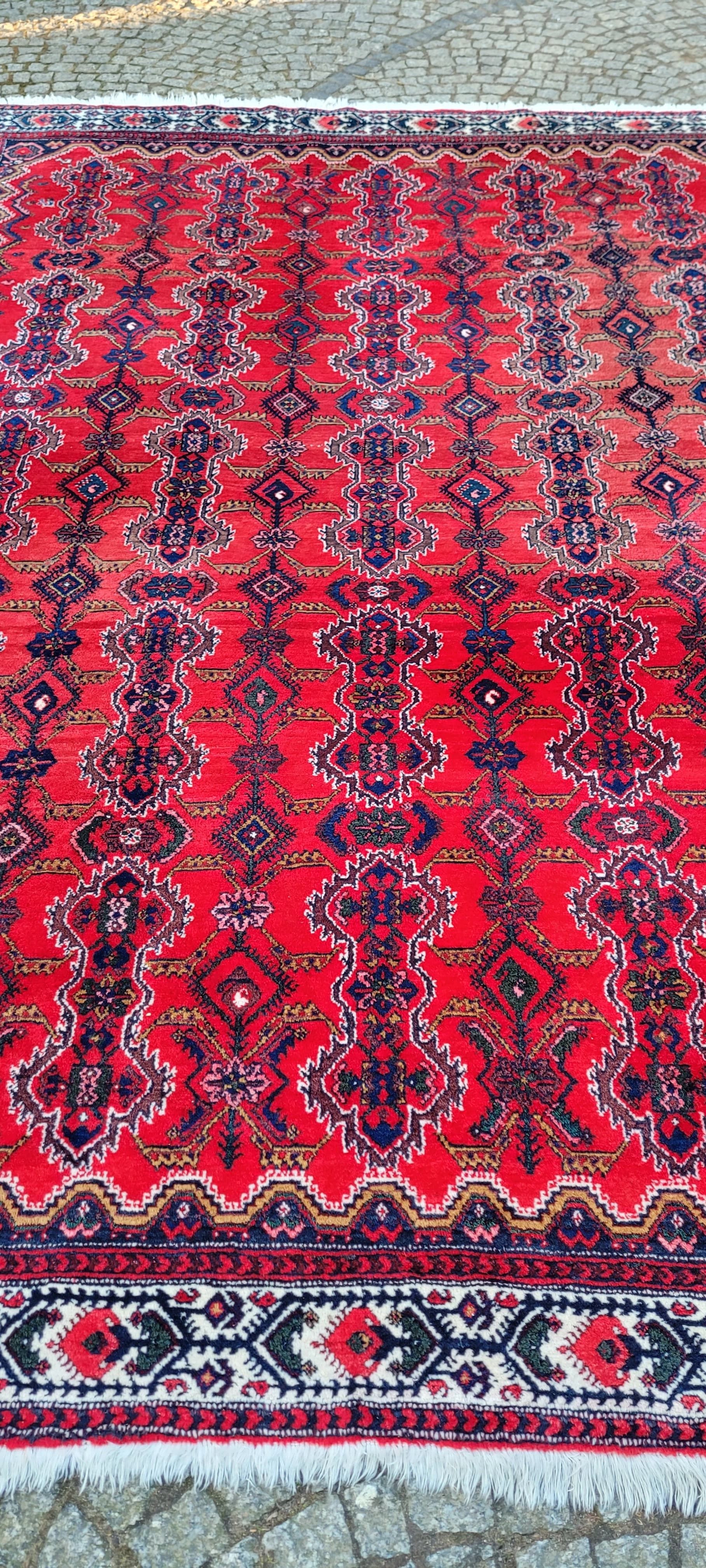 Dywan Ardabil, czerwony, wełna, Iran, 240x325 cm - 289498