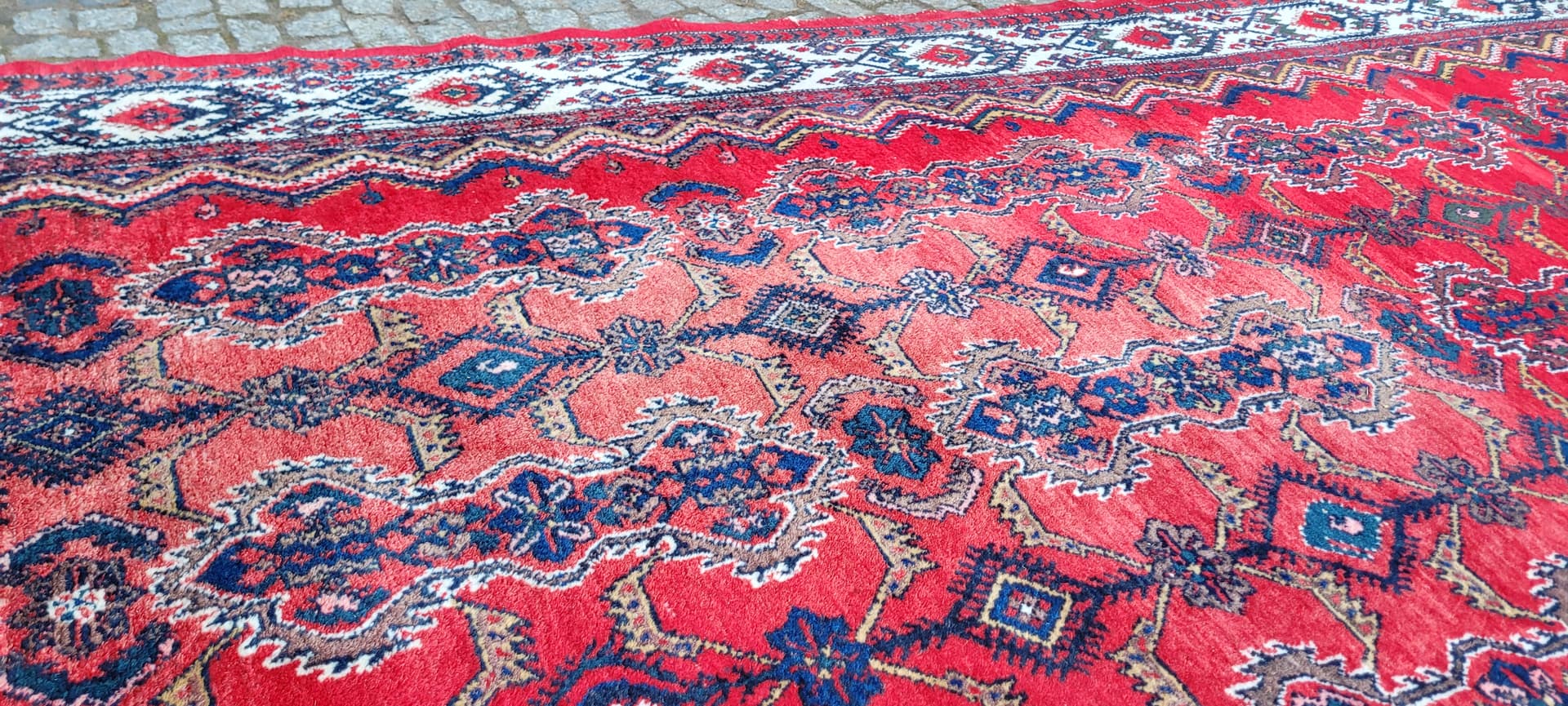 Dywan Ardabil, czerwony, wełna, Iran, 240x325 cm - 289509