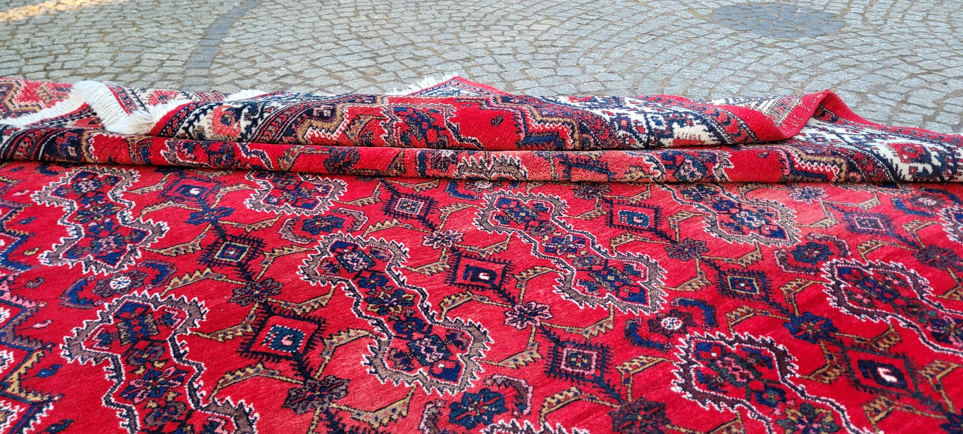 Dywan Ardabil, czerwony, wełna, Iran, 240x325 cm - 289503