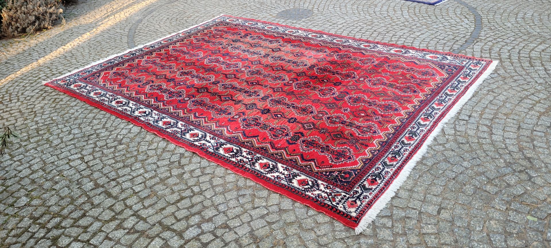 Dywan Ardabil, czerwony, wełna, Iran, 240x325 cm - 289504