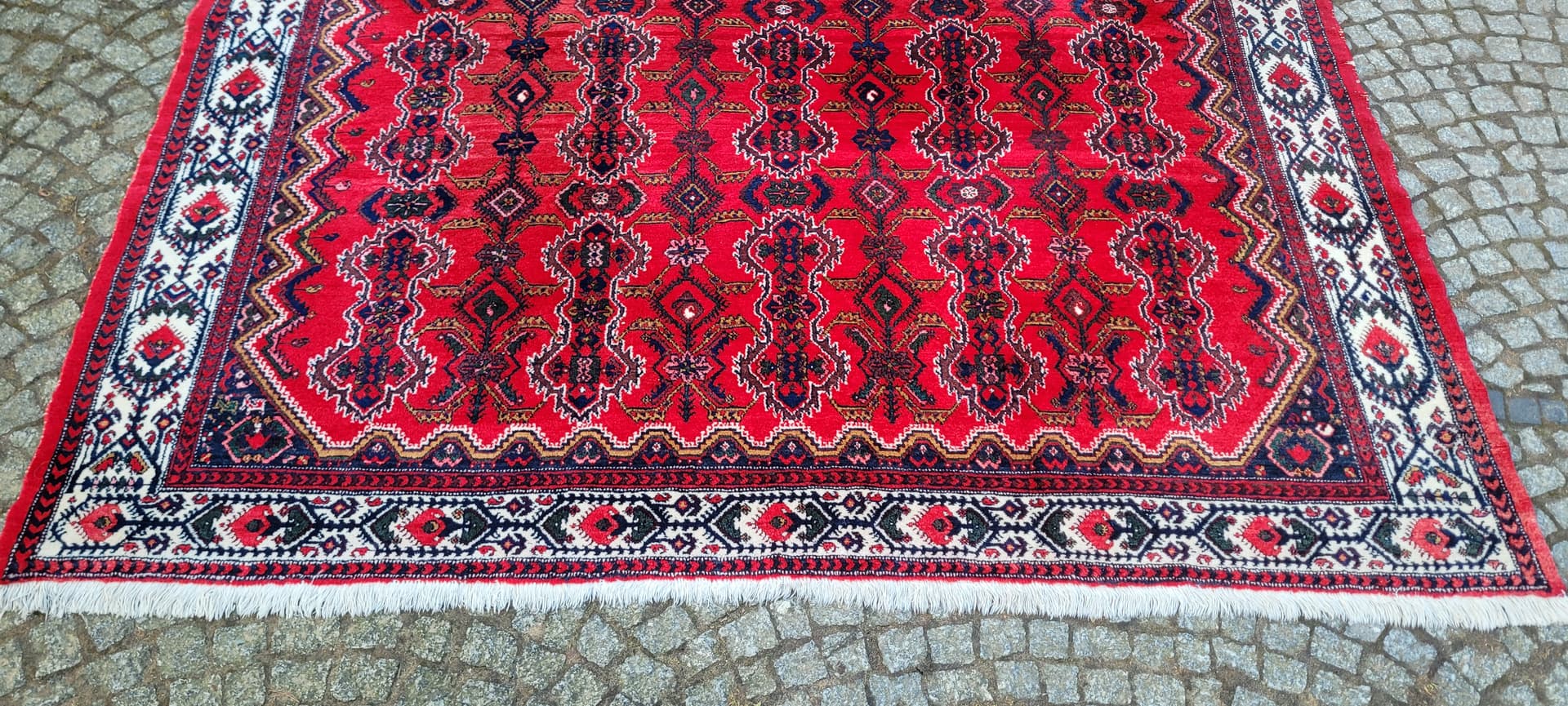 Dywan Ardabil, czerwony, wełna, Iran, 240x325 cm - 289508