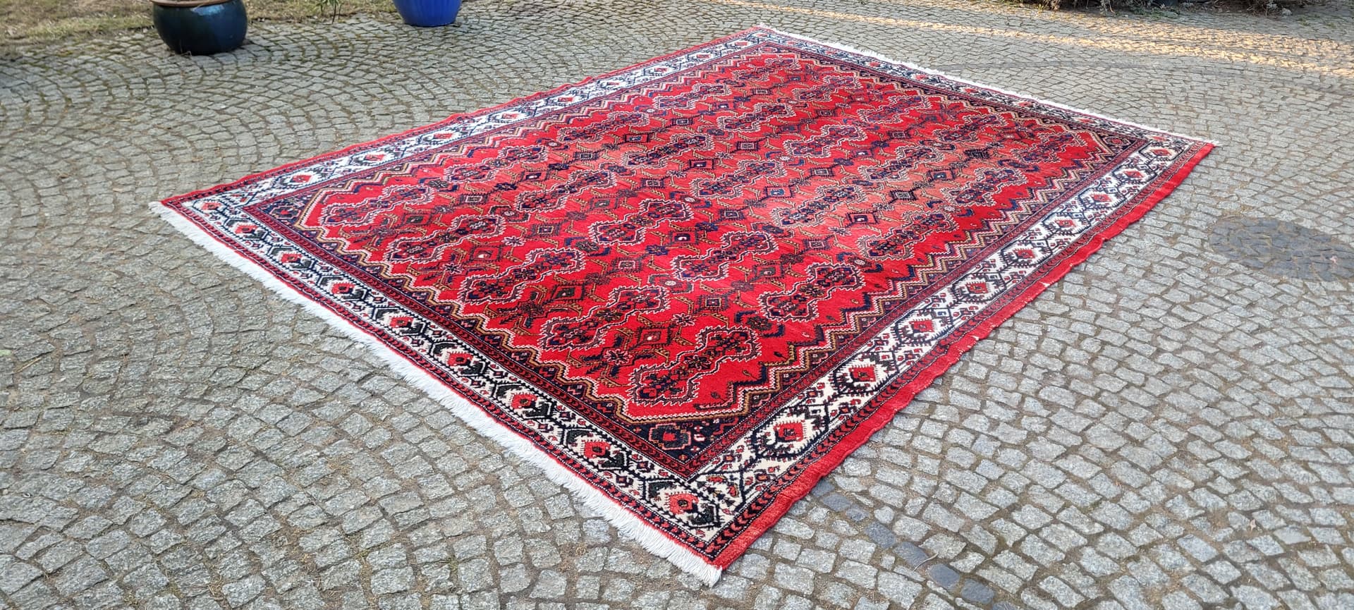 Dywan Ardabil, czerwony, wełna, Iran, 240x325 cm - 289497