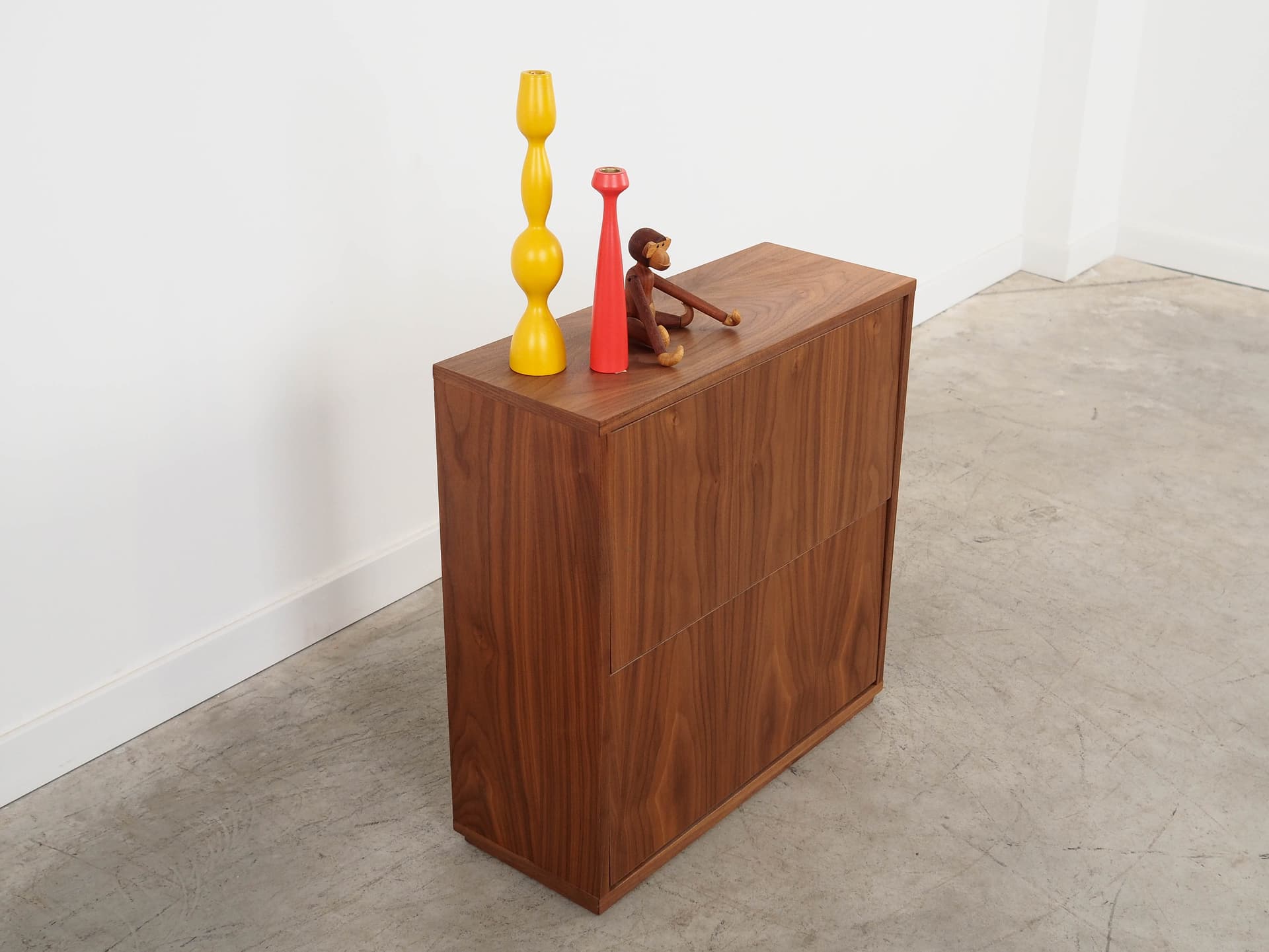 Szafka na buty, skandynawski design, brązowy - 289740