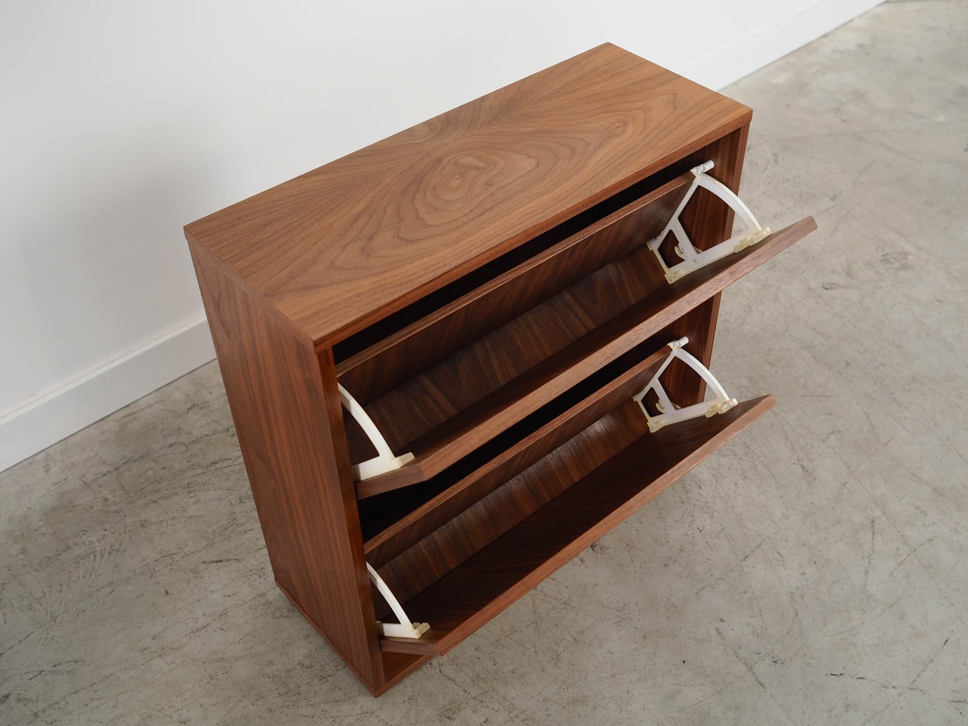 Szafka na buty, skandynawski design, brązowy - 289745