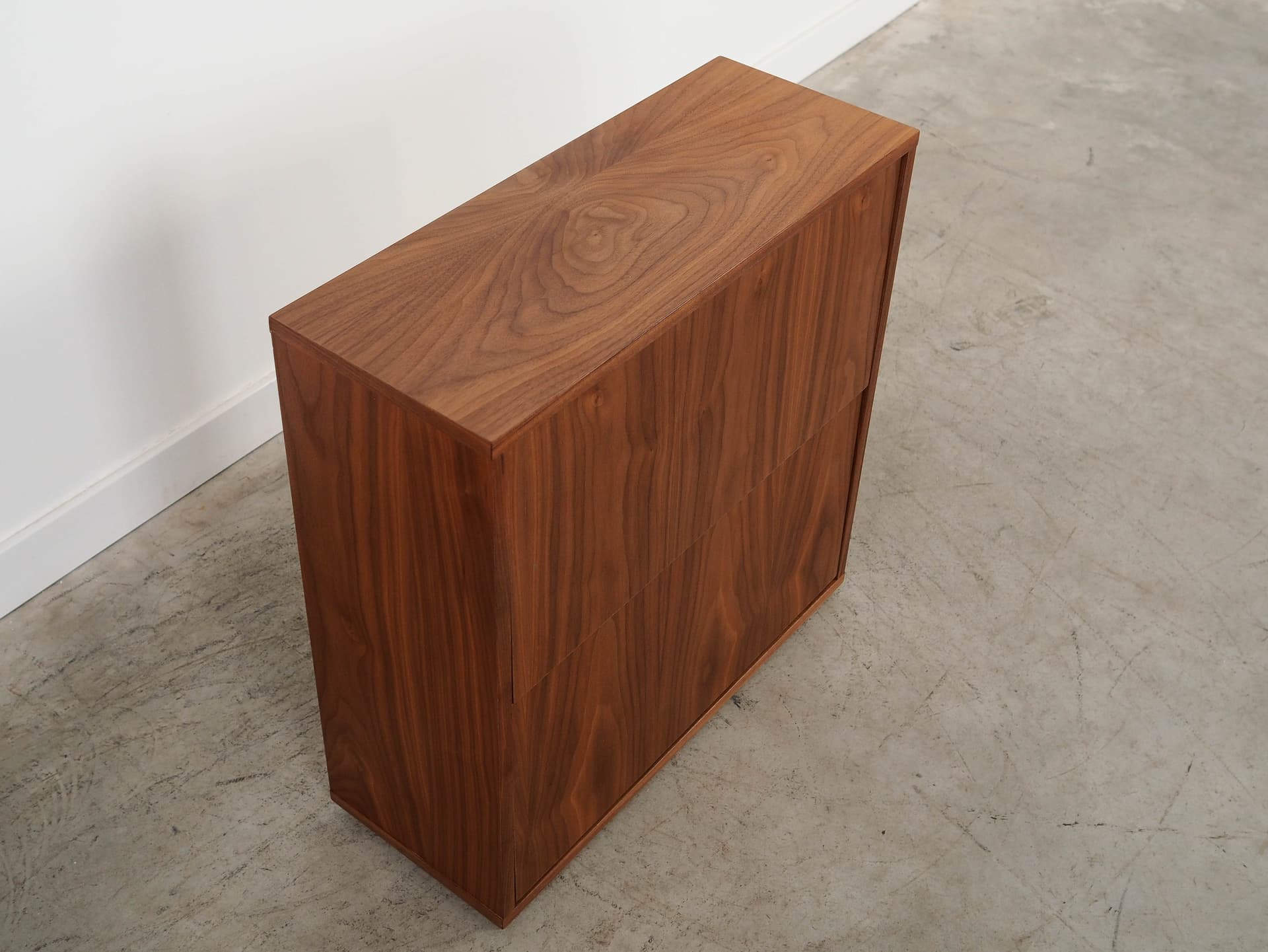 Szafka na buty, skandynawski design, brązowy - 289744