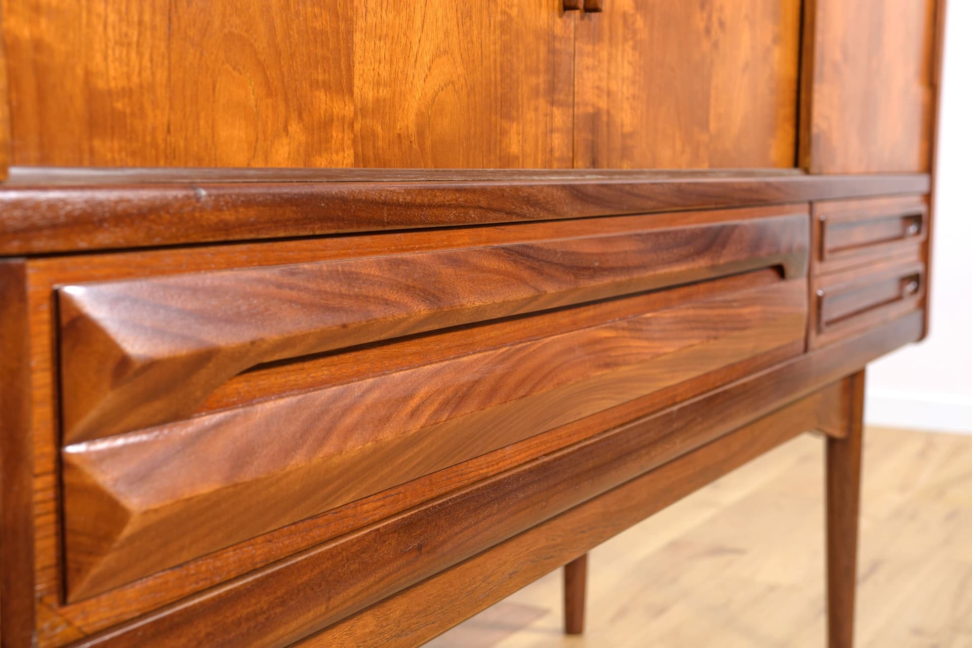 Komoda, teak, brązowy, Dania, lata 60. - 289797