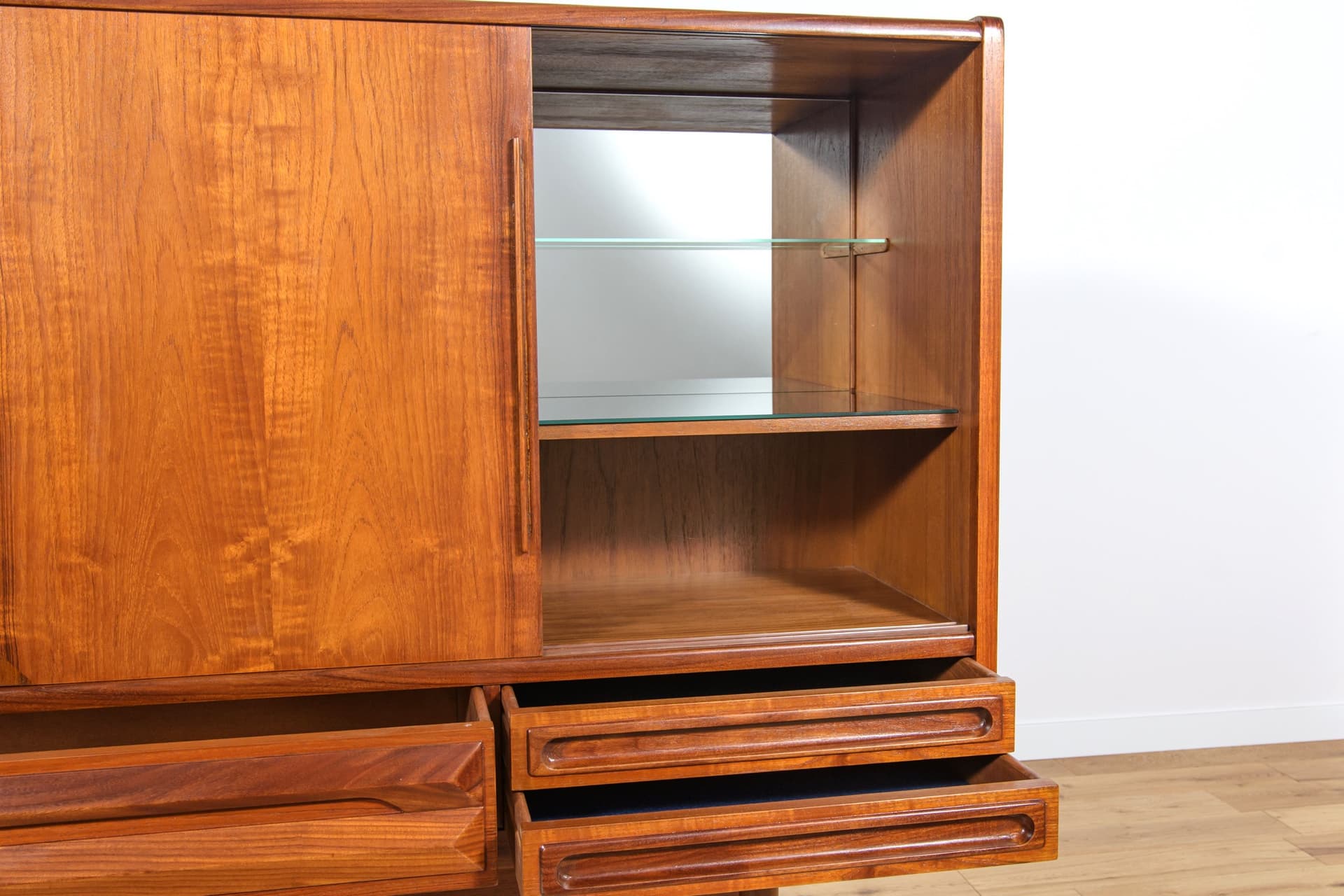 Komoda, teak, brązowy, Dania, lata 60. - 289799